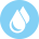 permeable to water