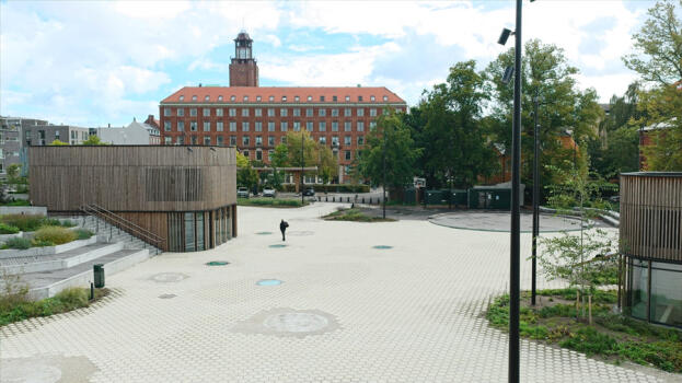Frederiksberg (DNK), Town Hall, Asak Flyt Cubus Objectcolour 1418. I © by ASAK, Norway
