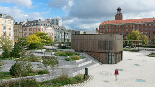 Frederiksberg (DNK), Town Hall, Asak Flyt Cubus Objectcolour 1418. I © by ASAK, Norway
