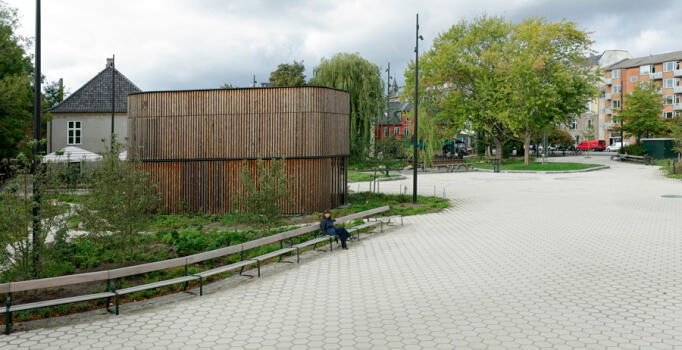 Frederiksberg (DNK), Town Hall, Asak Flyt Cubus Objectcolour 1418. I © by ASAK, Norway