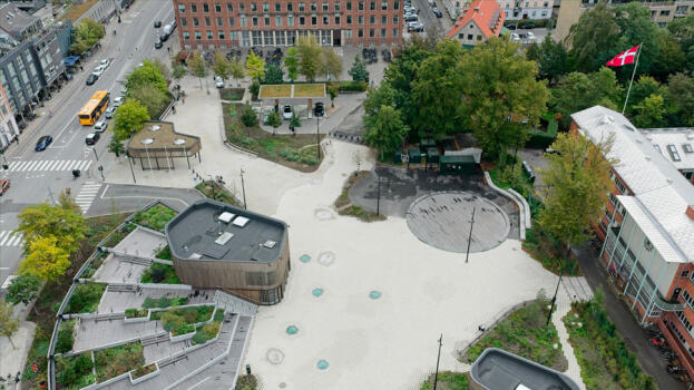 Frederiksberg (DNK), Town Hall, Asak Flyt Cubus Objectcolour 1418. I © by ASAK, Norway