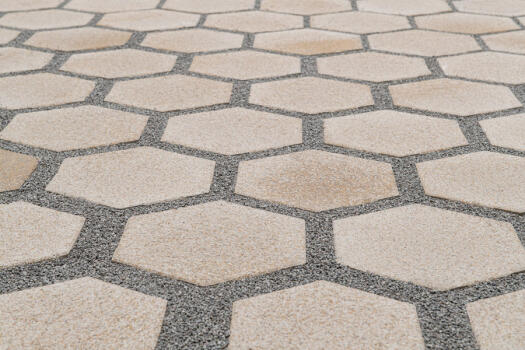 Asak Flyt Umbriano Granite beige textured.