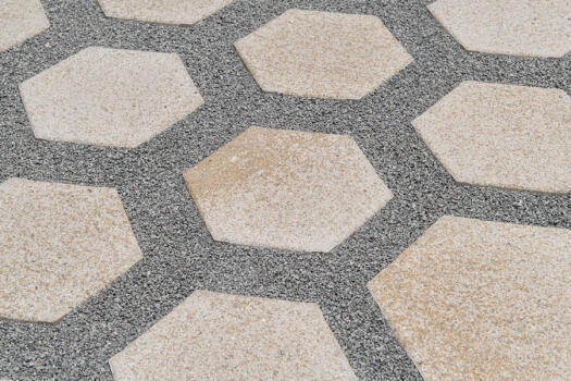 Asak Flyt Umbriano Granite beige textured.