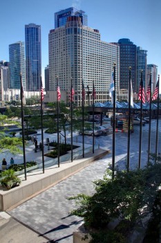 Chicago (USA), Hyatt Regency, Belpasso Special colour.