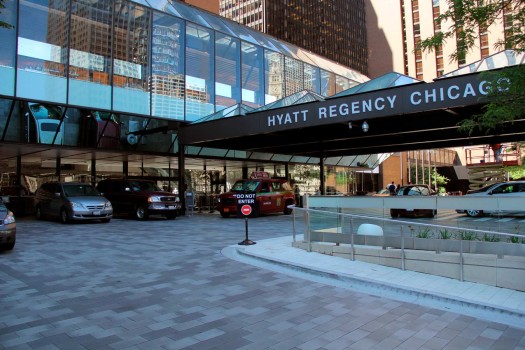 Chicago (USA), Hyatt Regency, Belpasso Special colour.
