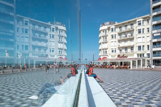 Knokke-Heist (B), Rubens-Plein, Boulevard Nardo, Grassano, Bianco, Benevento and Concept Design.