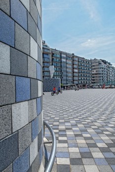 Knokke-Heist (B), Rubens-Plein, Boulevard Nardo, Grassano, Bianco, Benevento and Concept Design.