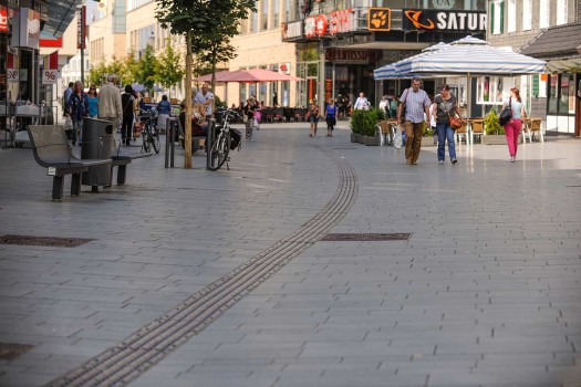 Bergisch Gladbach (D), Pedestrian zone, Boulevard Finoverde.