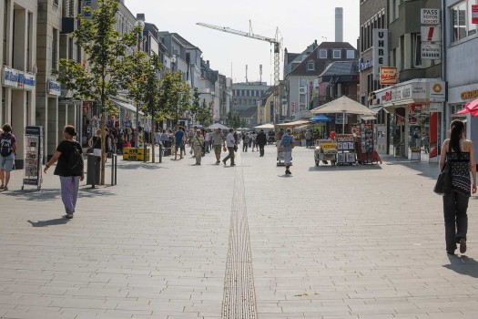 Bergisch Gladbach (D), Pedestrian zone, Boulevard Finoverde.