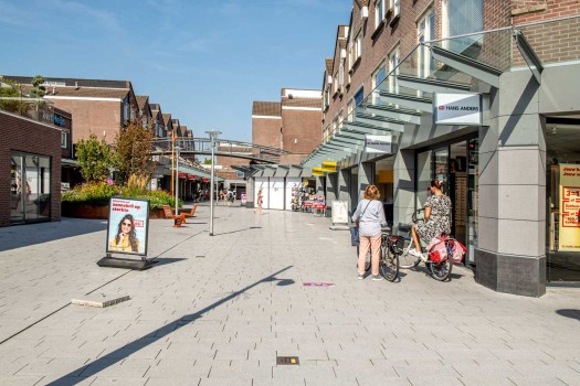 Hellevoetsluis, Pedestrian zone, Boulevard Sand beige.