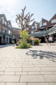 Hellevoetsluis, Pedestrian zone, Boulevard Sand beige.