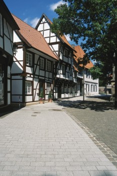 Werne (D), Kirchhof, Boulevard Special colour.