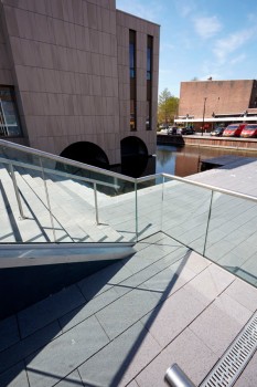 Krimpen aan den IJssel (NL), Town hall square, Boulevard Basalt Anthracite.