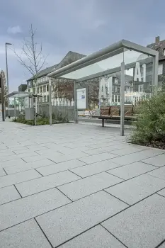 Remscheid, Busbahnhof, Boulevard lichtgrau.
