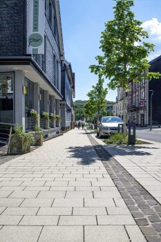Wiehl (D), city centre, Boulevard, object color 1346.