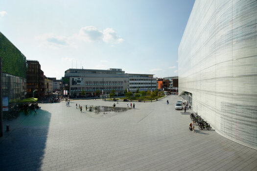 Boulevard Pflasterstein Zentralplatz Koblenz 2107 8773