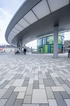 Remscheid (D), Bus station, Corio Colour 12.01, 12.05 and 14.01.