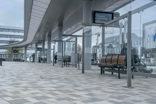 Remscheid (D), Bus station, Corio Colour 12.01, 12.05 and 14.01