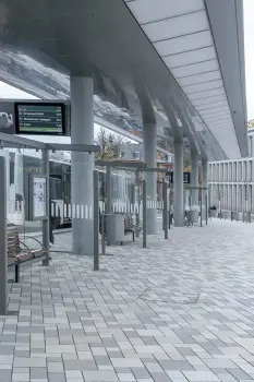 Remscheid (D), Bus station, Corio Colour 12.01, 12.05 and 14.01.