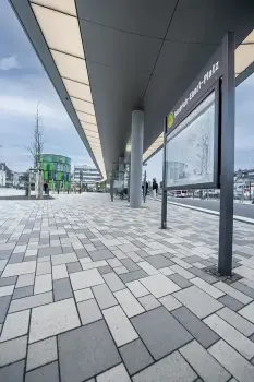 Remscheid (D), Bus station, Corio Colour 12.01, 12.05 and 14.01.