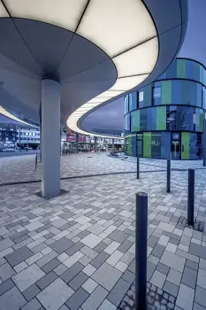 Remscheid (D), Bus station, Corio Colour 12.01, 12.05 and 14.01.