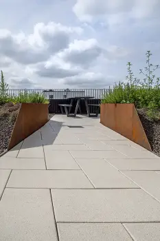 Köln, Dachterrasse RWZ, Arcadia Lugano.