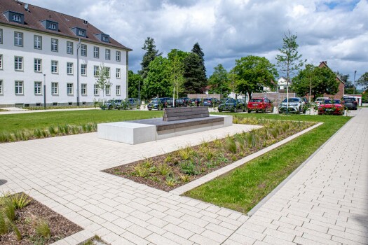 Bildungscampus Herfdord LaLinia Pflaster Beige 2655 026