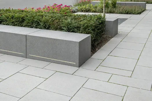 Oelde, Firmengebäude, Senzo Titan in Kombination mit Scala Block Cd 3501.