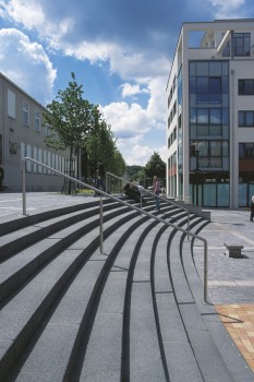 Essen (DE), Tocano steps basalt-anthracite.