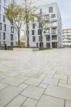 Düsseldorf, Pandion Albertussee, Umbriano Granitbeige.