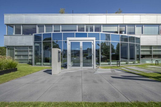 Monheim (D), Company headquater, Umbriano Grau anthracite, textured.