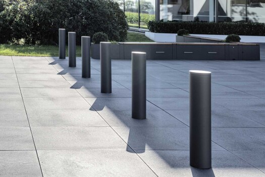 Menden (D), Company headquater, Umbriano Grau anthracite, textured.