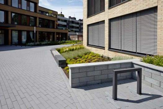 Nordhorn (DE),City hall place, BelMuro Grassano.
