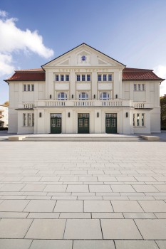 Wolfenbüttel (DE), Lessing Theater, Palladio Colours 11.05 and 13.03 in combination with ConceptDesign Colour 11.05.