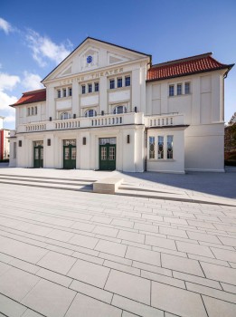 Wolfenbüttel (DE), Lessing Theater, Palladio Colours 11.05 and 13.03 in combination with ConceptDesign Colour 11.05.